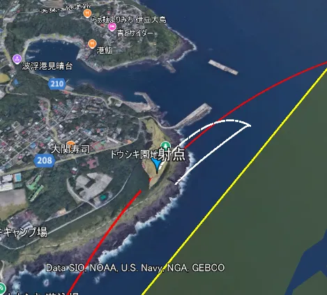 伊豆大島共同打上実験-軌道